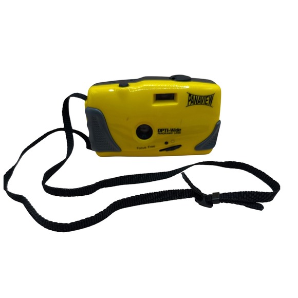Panaview Opti-Wide Panoramic Lens Focus Free Point and Shoot 35mm Film Camera - Picture 1 of 12